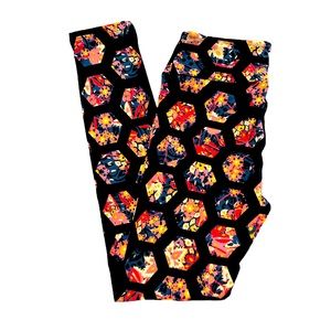 LuLaRoe OS Leggings Geometric Size One Size